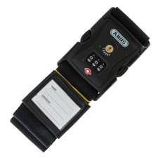 Abus 620TSA/192 számzáras bőrönd heveder (poggyász lakat) - Fekete - 87658 lakat