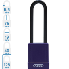 Abus 76/40HB75 LOTO munkavédelmi kizáró lakat - Lila - 848308 lakat
