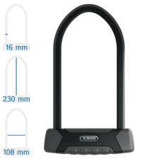 Abus Granit X-Plus 540/160HB230 + USH540 kerékpár U lakat kerékpár lakat