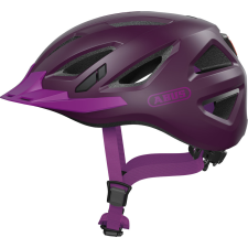 Abus kerékpáros városi sisak Urban-I 3.0, In-Mold, core purple, M (52-58 cm) kerékpáros sisak