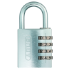 Abus LAKAT SZÁMKOMBINÁCIÓS 40MM, ALU EZÜST 724/40
