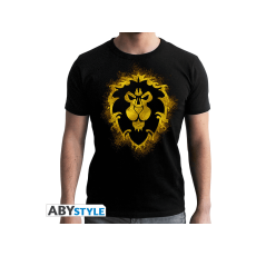 ABYSSE World Of Warcraft - Alliance - XL - férfi póló, fekete