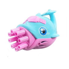 ABYZ®™ kék/rózsaszín delfin szappanbuborékos játék buborékfújó