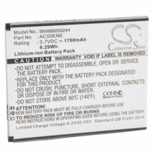 AC50ENE Telefon akkumulátor 1700 mAh mobiltelefon akkumulátor