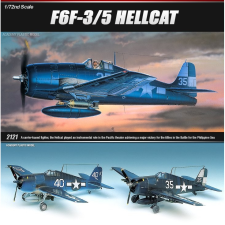 Academy F6F-3/5 Hellcat repülőgép műanyag modell (1:72) (MA-12481) makett