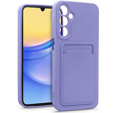 ACCMOBILE Samsung Galaxy A15 5G, 4G, Card Case Telefontok, Szilikon, Bankkártyatartó zseb, Lila tok és táska