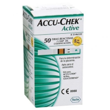 ACCU CHEK Accu-Chek Active vércukor tesztcsík 50db gyógyászati segédeszköz