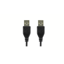 Accura ACC2265 USB-A apa - USB-A apa 2.0 Adat és töltő Kábel - Fekete (1,8m) (ACC2265) kábel és adapter