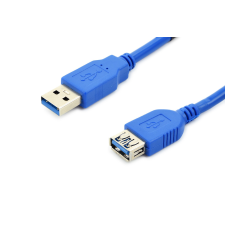 Accura ACC2276 USB-A apa - USB-A anya 3.0 Hosszabbító kábel - Kék (1.8m) kábel és adapter