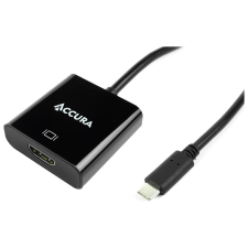 Accura USB-C apa - HDMI anya Adapter kábel és adapter