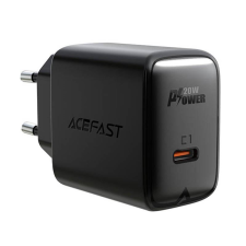 AceFast A1 hálózati töltő 1xUSB-C, 20W fekete (A1-black) mobiltelefon kellék