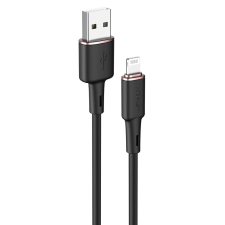 AceFast CABL MFI USB - Lightning 1,2M, 2.4A fekete (C2-02 fekete) mobiltelefon kellék