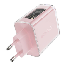 AceFast Fali töltő Acefast A45, 2x USB-C, 1xUSB-A, 65W PD (rózsaszín) mobiltelefon kellék