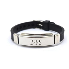 Acél BTS Army karkötő karkötő