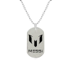  Acél Messi nyaklánc
