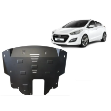  Acél motor, kapcsolószekrény, hűtő védőlemez Hyundai i30  - (2015-2017) karosszéria elem