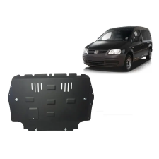  Acél motor, kapcsolószekrény, hűtő védőlemez Volkswagen Caddy  - (2010-2012) karosszéria elem