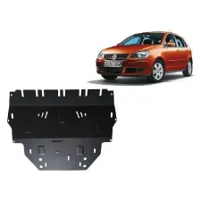  Acél motor, kapcsolószekrény, hűtő védőlemez Vw Polo - diesel  - (2002-2009) karosszéria elem