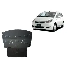  Acél motor, sebességváltó, hűtő, első lökhárító védőlemez Mitsubishi Colt  - (2002-2013) karosszéria elem
