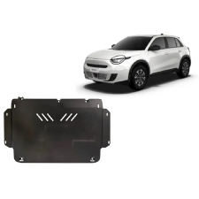  Acél motor, sebességváltó, hűtő védőlemez Fiat 600 - (2023-2026) karosszéria elem