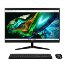 Acer Aspire C24-1800 All-in-One PC (Black) | Intel Core i3-1305U | 12GB DDR4 | 2000GB SSD | 0GB HDD | Intel UHD Graphics | W11 PRO asztali számítógép