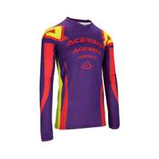 Acerbis MX J-TRACK JERSEY 2024 - VIOLET/RED motocross mez