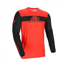 Acerbis MX JERSEY J-TRACK INC 2.0 - BLACK/RED motocross mez