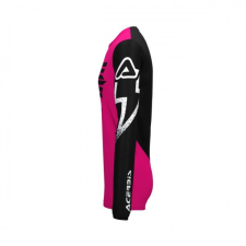 Acerbis X-FLEX JERSEY 2024 - BLACK/PINK motocross mez