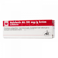 ACICLOVIR AL 50 mg/g krém 2 g gyógyhatású készítmény