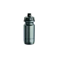 Acor AWB-21904 műanyag kulacs, 600 ml, csavaros, ezüst-fekete kulacs, kulacstartó
