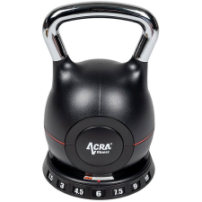 Acra 7in1 Új generációs kettlebell, állítható, 1,5-10 kg kettlebell