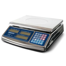 ACS-768 hitelesített bolti mérleg-15kg-fém burkolat, LCD kijelző konyhai mérleg