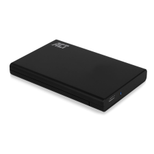 Act AC1225 2.5" USB-C 3.2 Külső HDD/SSD ház - Fekete asztali számítógép kellék