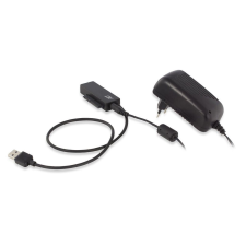 Act AC1515 USB-A merevlemez adapter 2,5"/3,25" SSD/HDD tápegységgel fekete (AC1515) asztali számítógép kellék