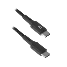 Act AC3096 USB 2.0 connection cable C male - C male 1m Black kábel és adapter