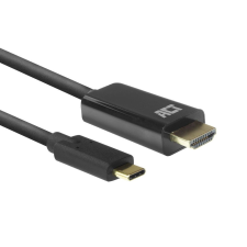 Act AC7315 USB-C to HDMI connection cable 2m Black kábel és adapter