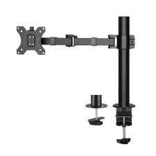 Act AC8325 Single Monitor Arm Office Solid Pro 10"-32" Black monitor kellék