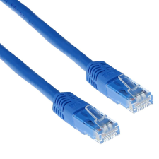 Act ACT CAT6 U-UTP Patch Cable 10m Blue kábel és adapter