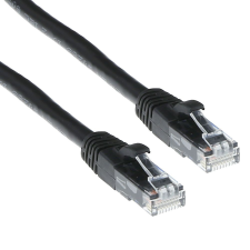 Act ACT CAT6 U-UTP Patch Cable 2m Black kábel és adapter