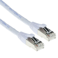 Act ACT CAT6A S-FTP Patch Cable 2m White kábel és adapter