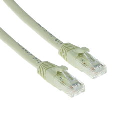 Act ACT CAT6A U-UTP Patch Cable 0,25m Ivory kábel és adapter