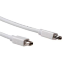 Act AK3959 Mini DisplayPort cable Male-Male 1m White kábel és adapter