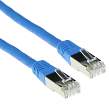 Act CAT5e F-UTP Patch Cable 0,5m Blue IB7600 kábel és adapter