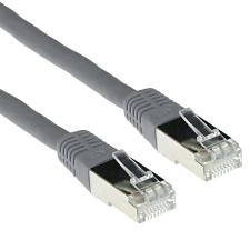 Act CAT5e F-UTP Patch Cable 2m Grey FB2002 kábel és adapter