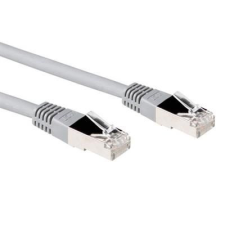 Act CAT5e U-UTP Patch Cable 1m Grey (IB2001) kábel és adapter