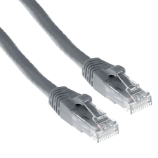 Act CAT6 U-UTP Patch Cable 3m Grey IS8003 kábel és adapter