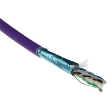 Act CAT6A F-UTP Installation cable 500m Violet (FS6115) kábel és adapter