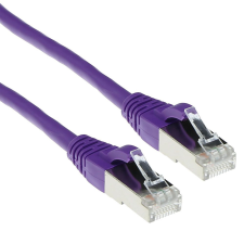 Act CAT6A S-FTP Patch Cable 25m Purple FB2325 kábel és adapter