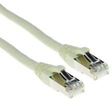 Act CAT6A S-FTP Patch Cable 5m Ivory FB7405 kábel és adapter