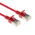 Act CAT6A U-FTP Patch Cable 2m Red DC7502
